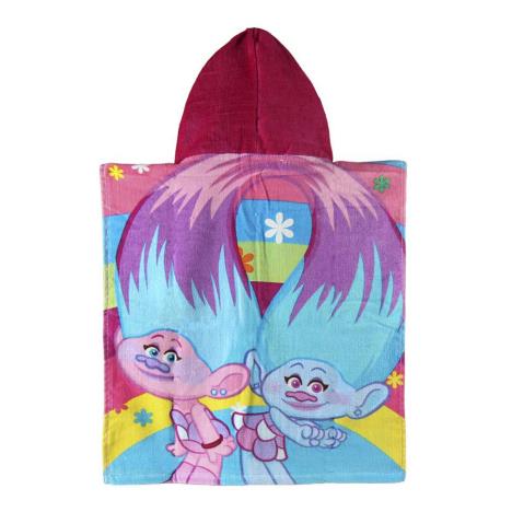 Trolls Hooded Bath Beach Towel Poncho Extra Image 1